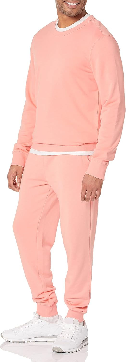 Thumbnail: Amazon Essentials Men's Crewneck Sweatshirt, Lightweight Long-Sleeve French Ter