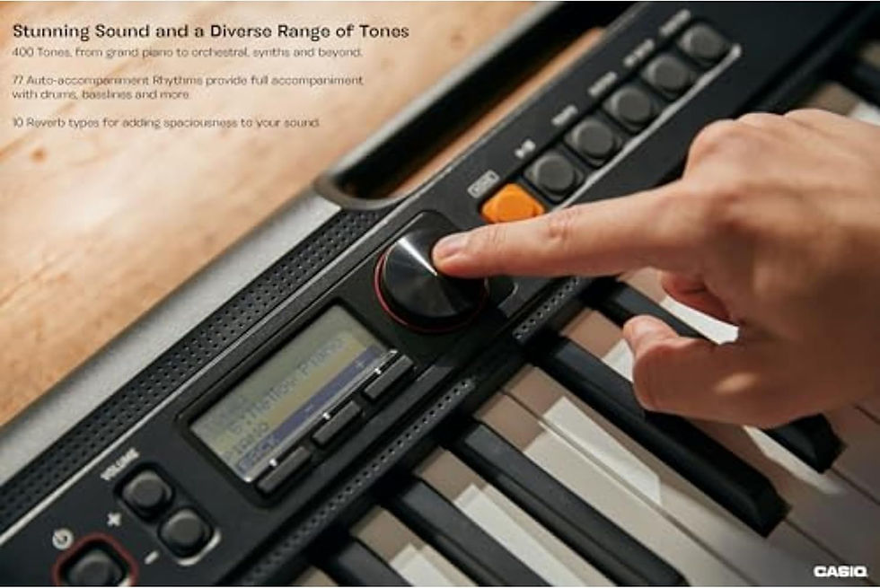 Thumbnail: Casio Casiotone CT-S200BK 61-Key Portable Keyboard (Black)