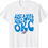 Thumbnail: NBA Just A Girl Who Loves OKC Blue Wavy Logo T-Shirt