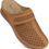 Thumbnail: TEMOFON Clogs for Women Mules Shoes: Comfortable Arch Support Closed Toe Sandal