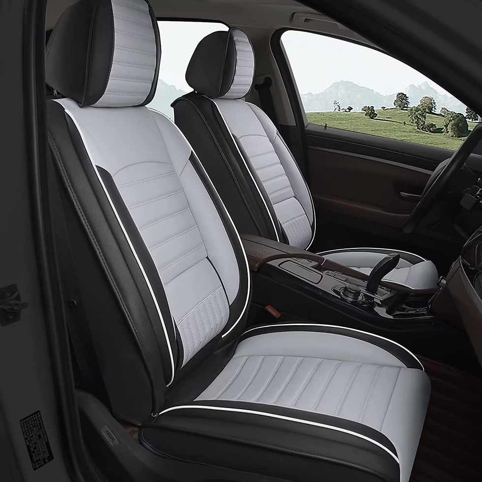 Thumbnail: TTX Car Seat Covers Full Set Seat Covers Compatible with Cadillac SRX 2010-2016