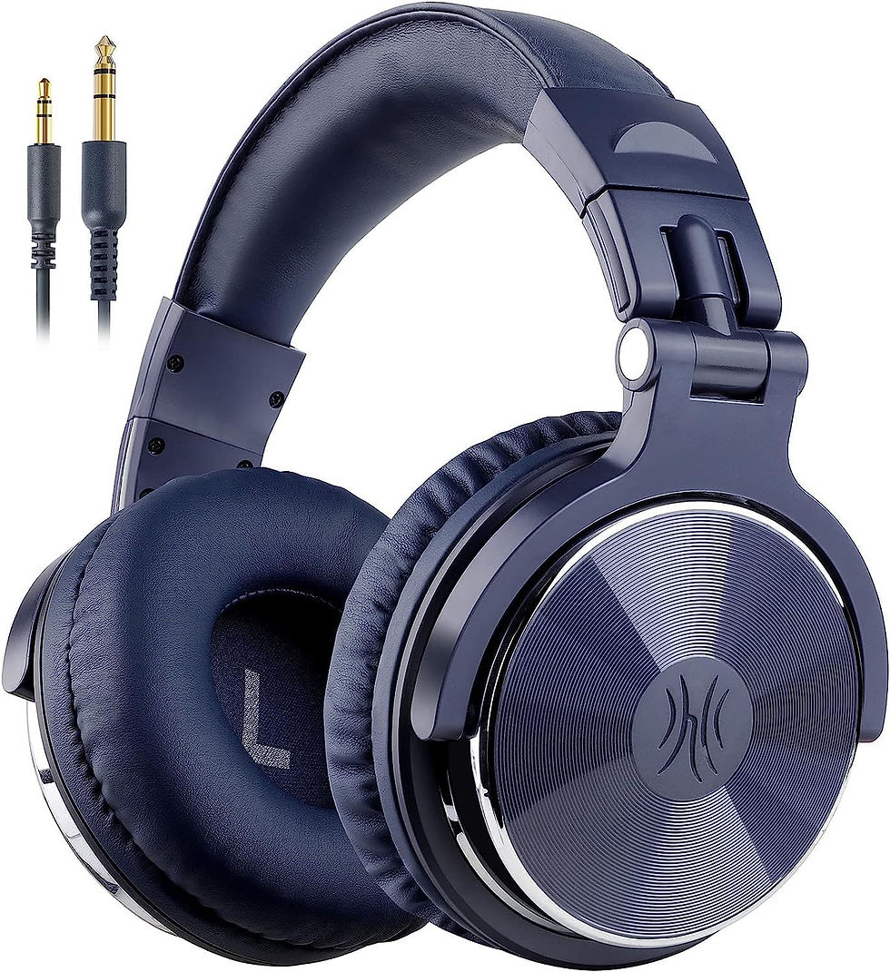 Thumbnail: OneOdio Wired Over Ear Headphones Hi-Res Studio Monitor & Mixing DJ Stereo Head