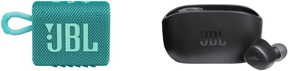 Thumbnail: JBL Go 3: Portable Speaker with Bluetooth, Built-in Battery, Waterproof and Dus