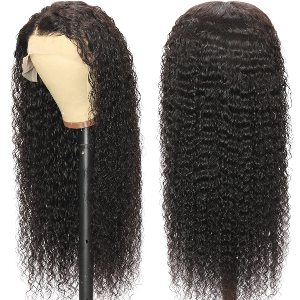 Thumbnail: SOSATISFY HD Transparent Lace Front Wigs Human Hair Deep Wave 13x4 Wigs for Bla