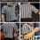 Thumbnail: Men Referee Shirt, Black & White Stripe Referee/Umpire Jersey V-Neck Referee Un