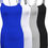 Thumbnail: ShezPretty 4 Pack - Women's Basic Cami with Adjustable Spaghetti Straps Tank Top