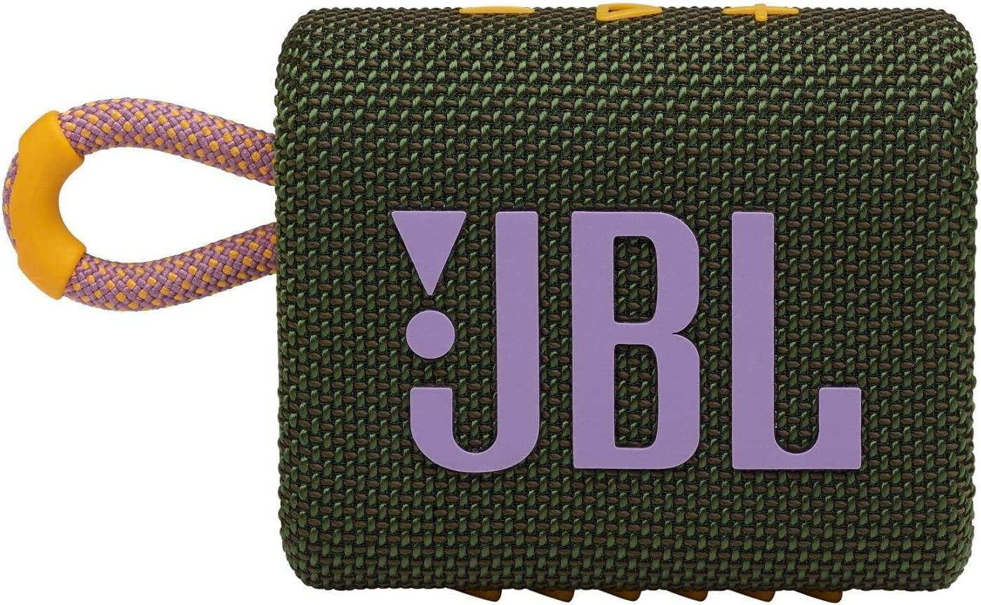 JBL Go 3: Portable Speaker with Bluetooth, Built-in Battery, Waterproof and Dus