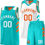 Thumbnail: Custom Reversible Basketball Jersey 90s Hip Hop Sports Shirts Printed Name Numb