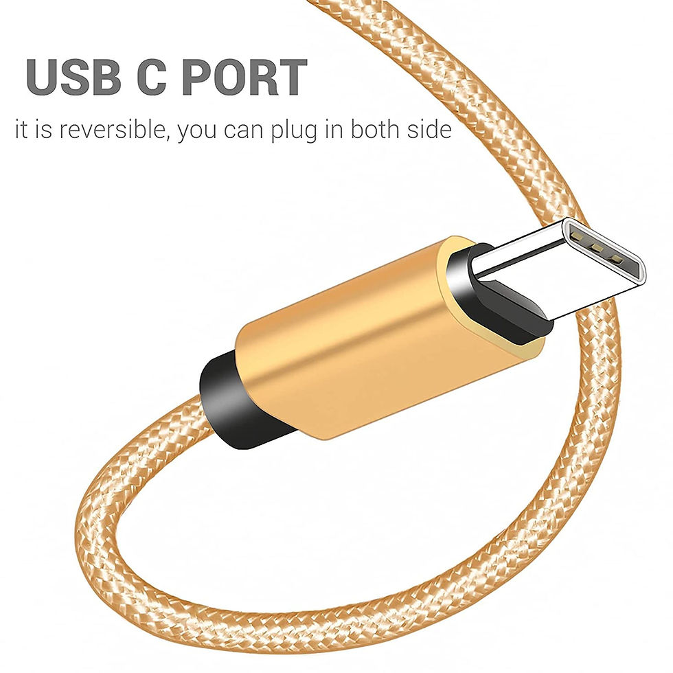 Thumbnail: Short USB C Cable [4-Pack 8 inch], SUMPK 3A Fast Charging USB 2.0 Data Transfer