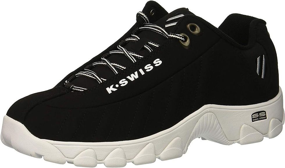 Thumbnail: K-Swiss Men's ST329 CMF Sneaker, Wide Tennis Dad Walking Shoes Leather Upper
