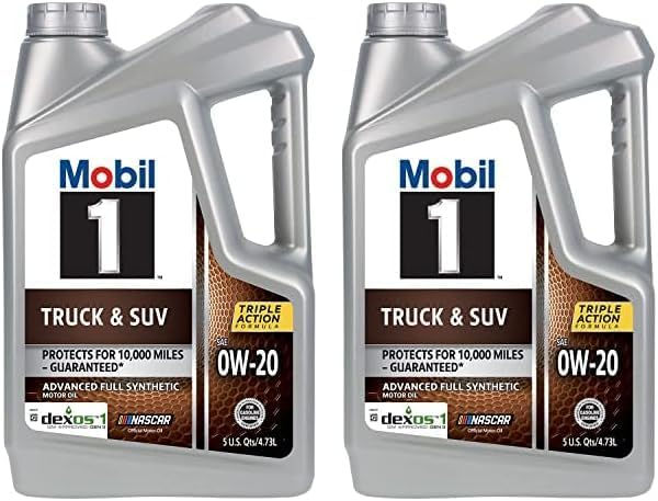 Mobil 1 Advanced Full Synthetic Motor Oil 5W-30, 5 Quart