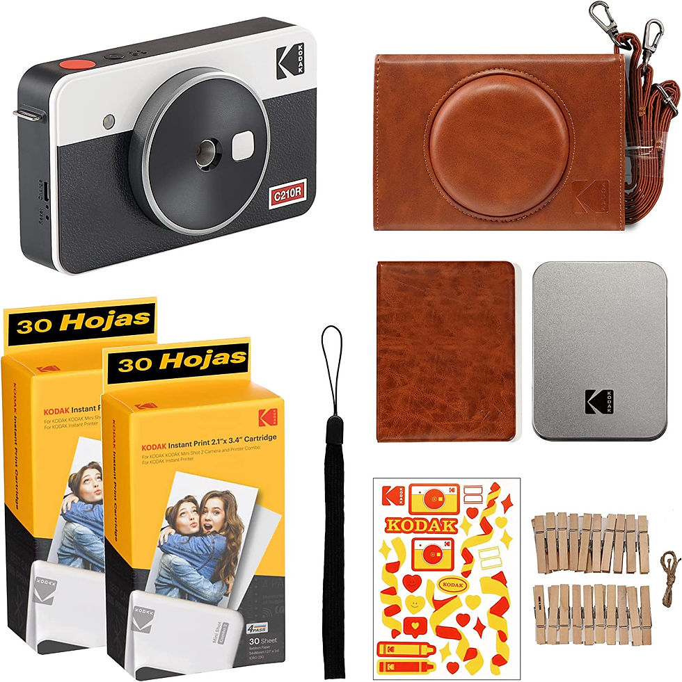 Thumbnail: KODAK Mini Shot 2 Retro 4PASS 2-in-1 Instant Camera and Photo Printer (2.1x3.4)