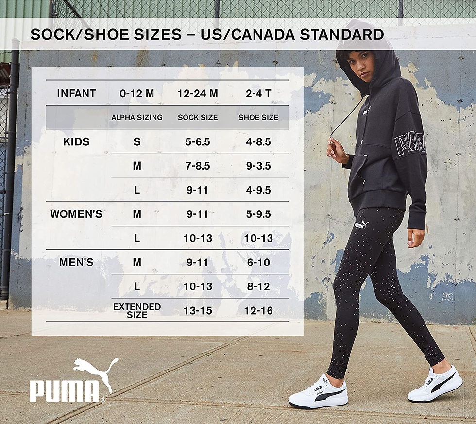 Thumbnail: PUMA Men's 6 Pack Quarter Crew Socks