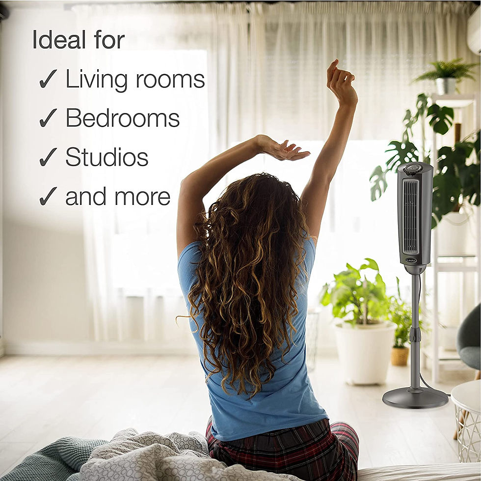 Thumbnail: Lasko 2535 52" Oscillating Pedestal Fan, 52 Inch, Silver Gray