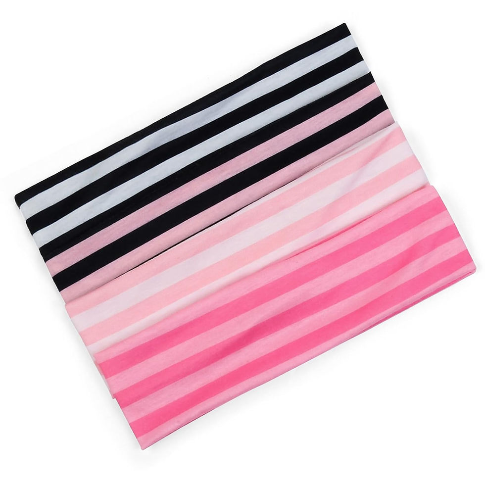 Thumbnail: TERSE Headbands for Women's Short Hair - Non-Slip Elastic Sweat Hairbands, Soft