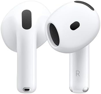 Thumbnail: Apple AirPods 4 Wireless Earbuds, Bluetooth Headphones, Personalized Spatial Au