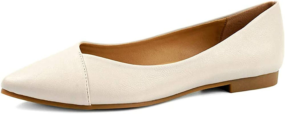 Thumbnail: FUNKYMONKEY Women's Classic Ballet Flats Casual Comfort Slip On Flats Shoes