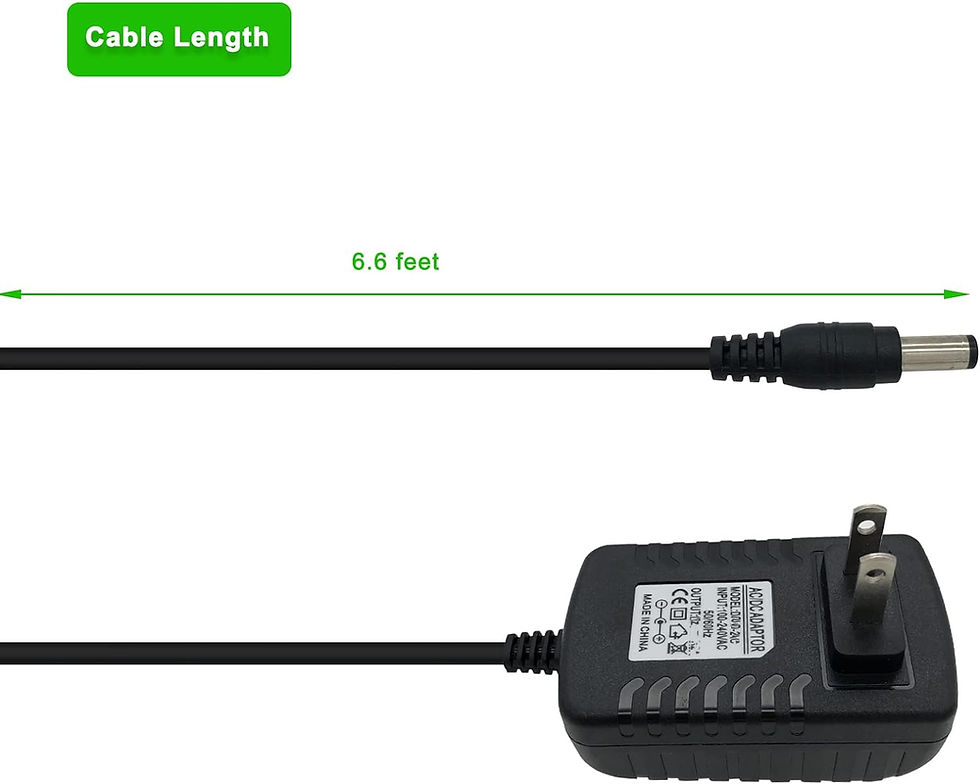Thumbnail: Charger Replacement for PRETTYCARE Cordless Vacuum Cleaner W100 W200 W300, AC D