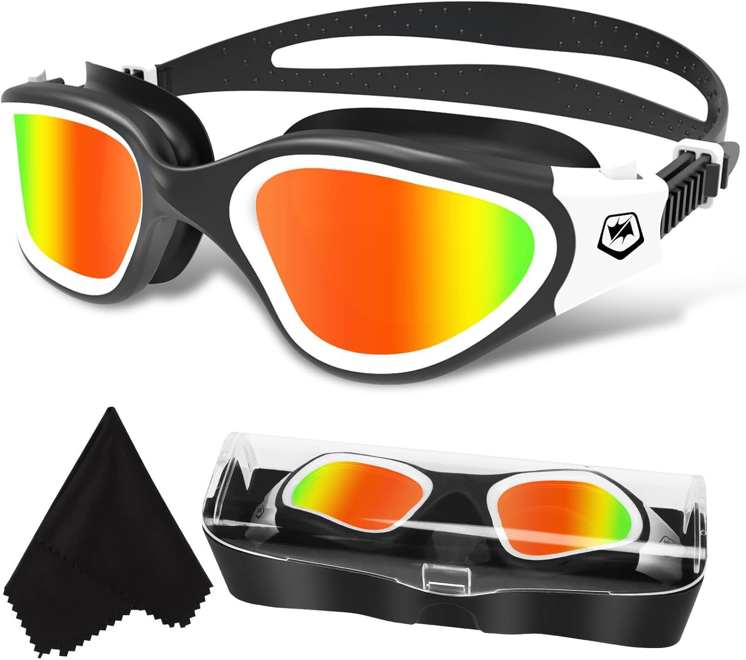 WIN.MAX Swimming Goggles Swim Pool Goggles Anti Fog Anti UV No Leakage Clear Vi