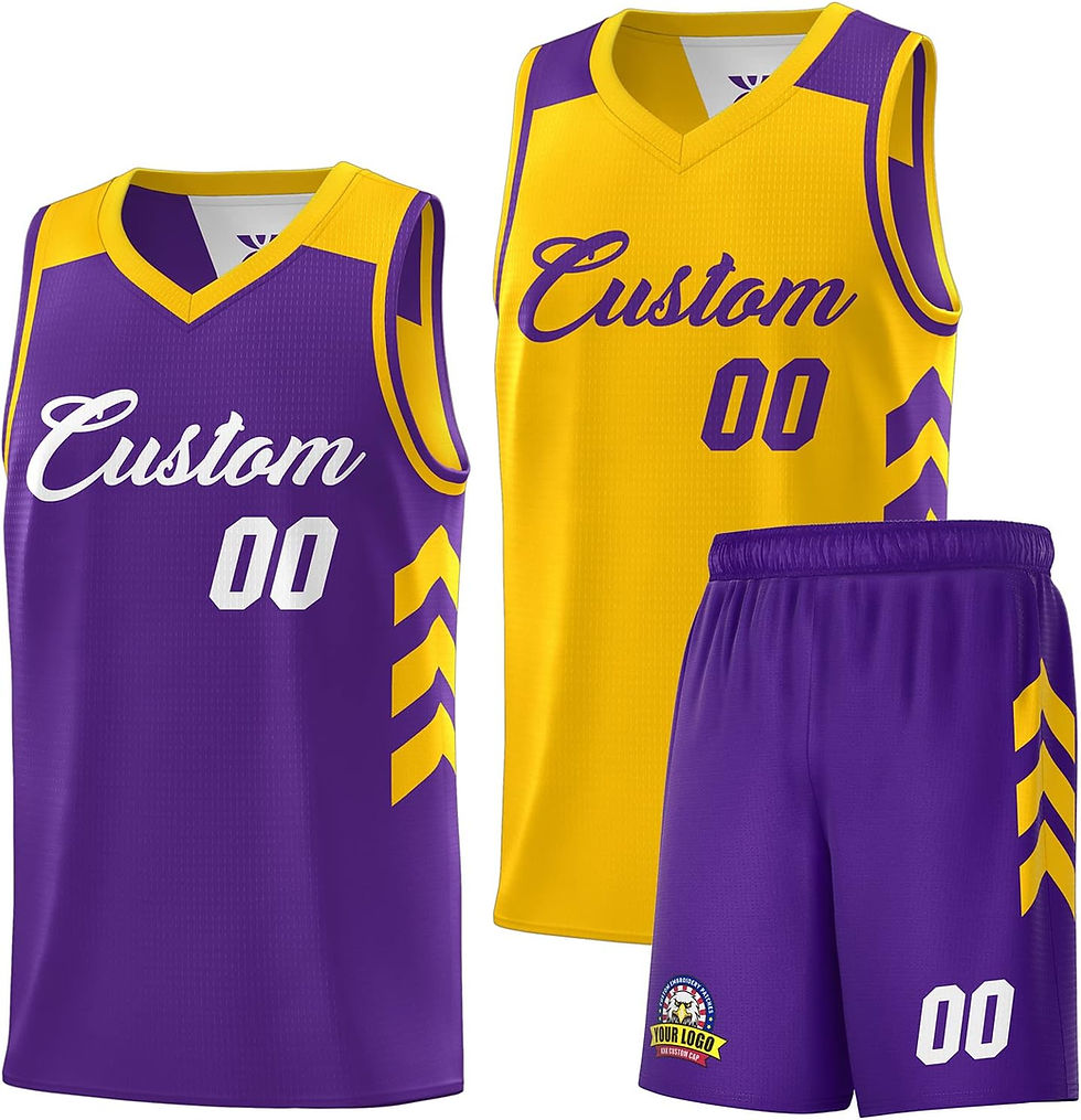 Thumbnail: Custom Reversible Basketball Jersey 90s Hip Hop Sports Shirts Printed Name Numb