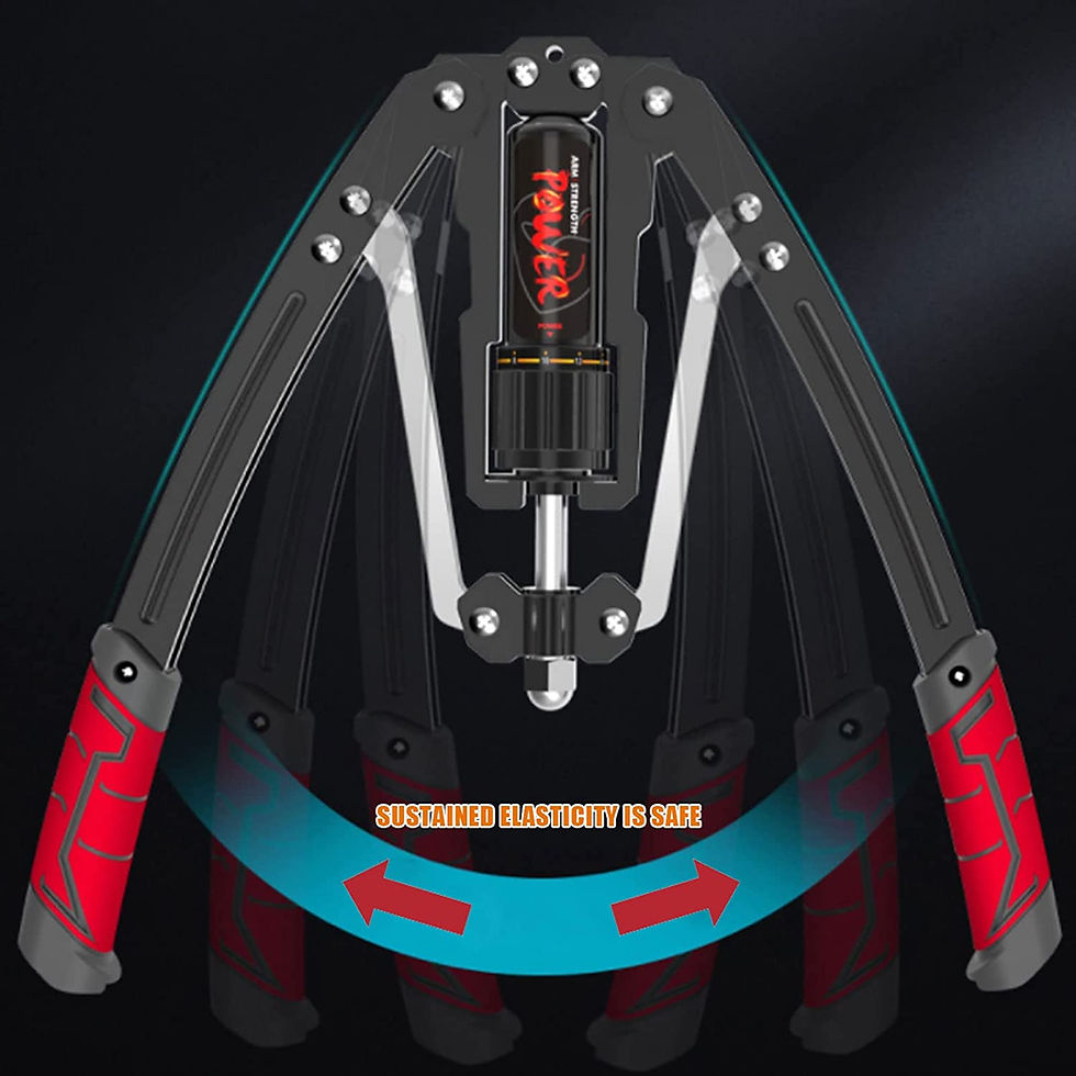 Thumbnail: Arm Blaster Forearm Workout Equipment - ZHMNEG New Hydraulic Power Twister Spin