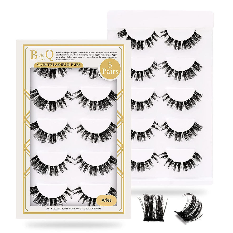 Thumbnail: Lash Clusters Glue 5 ML B&Q LASH Bond Long Lasting False Eyelash Glue for DIY E