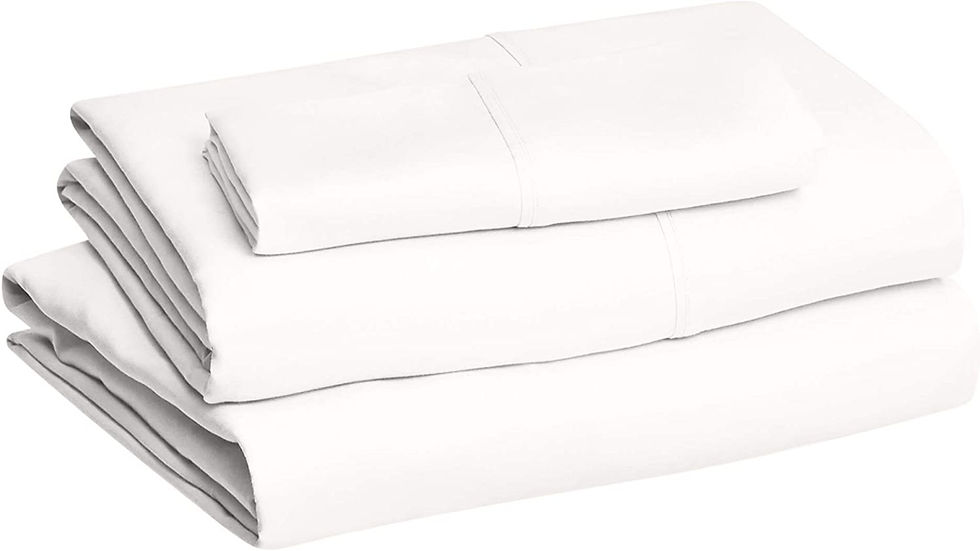 Thumbnail: Amazon Basics Lightweight Super Soft Easy Care Microfiber Pillowcase, Standard,