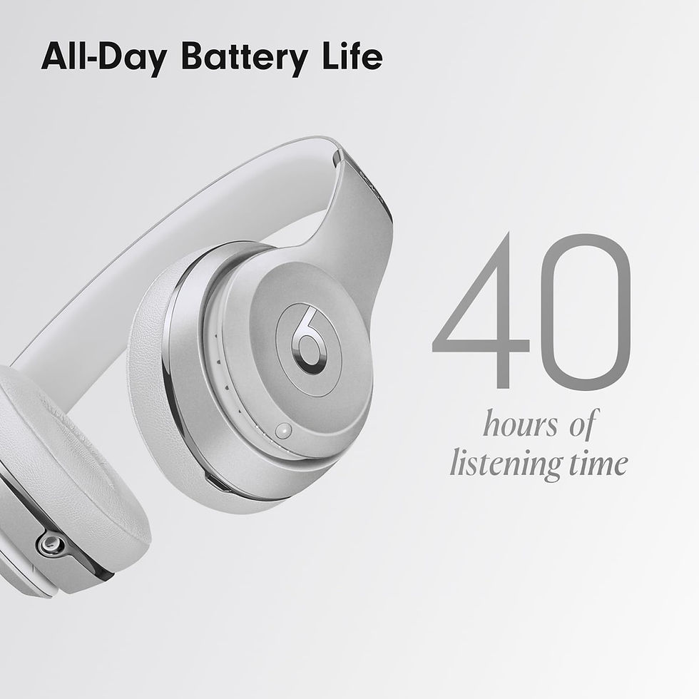 Thumbnail: Beats Solo 3 - Wireless Bluetooth On-Ear Headphones, Apple & Android Compatible