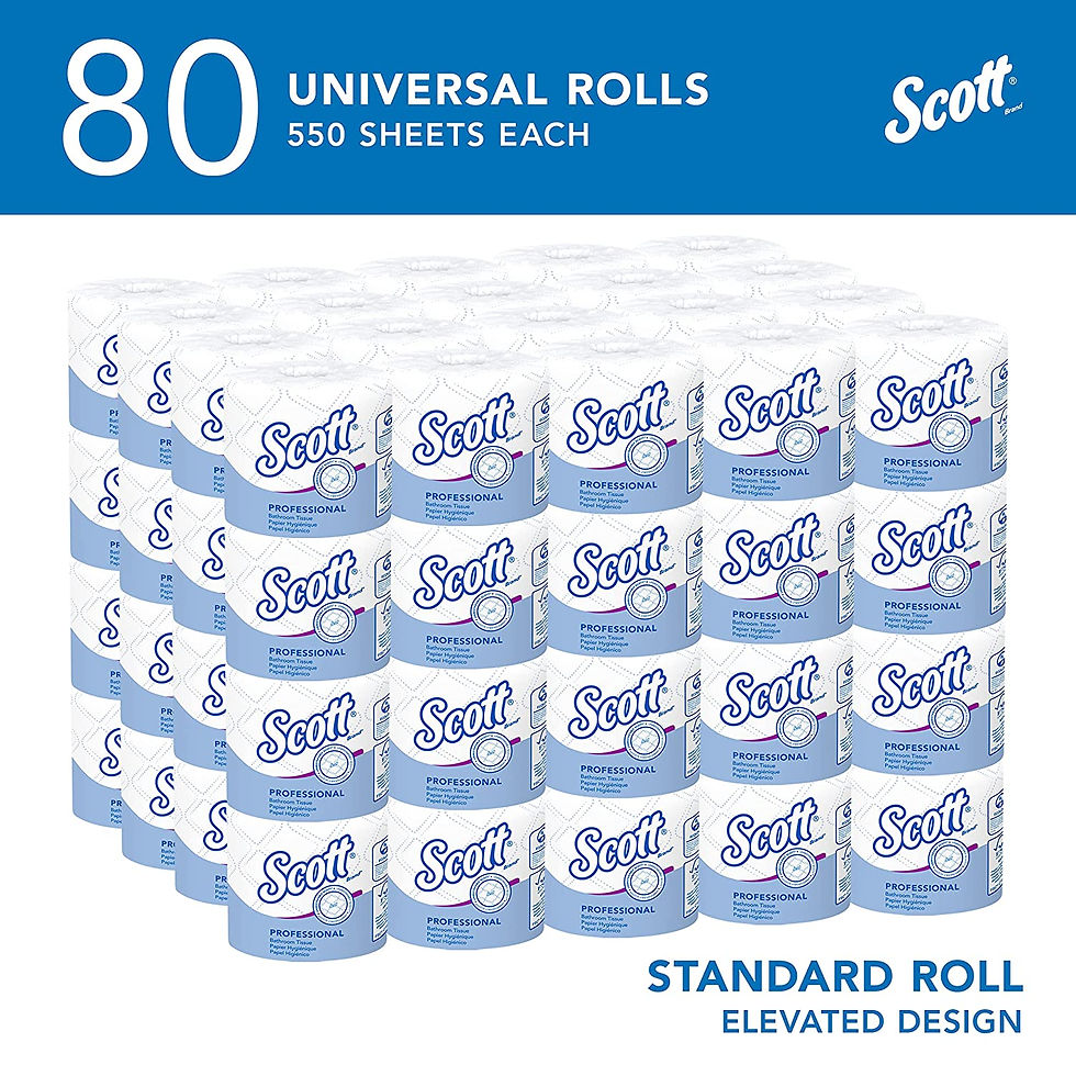 Thumbnail: Scott Professional Standard Roll Bathroom Tissue (04460), 2-Ply, White, 80 Roll