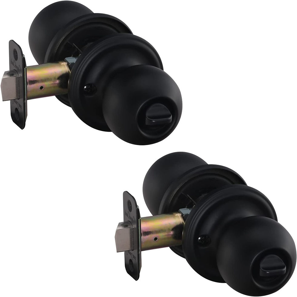 Thumbnail: Copper Creek BK2040SS Ball Door Knob, Keyed Entry Function, 1 Pack, in Satin St