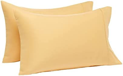 Thumbnail: Amazon Basics Lightweight Super Soft Easy Care Microfiber Pillowcase, Standard,