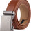 Thumbnail: Tonywell Mens Genuine Leather Ratchet Belt Fashion Belts with Automatic Buckle