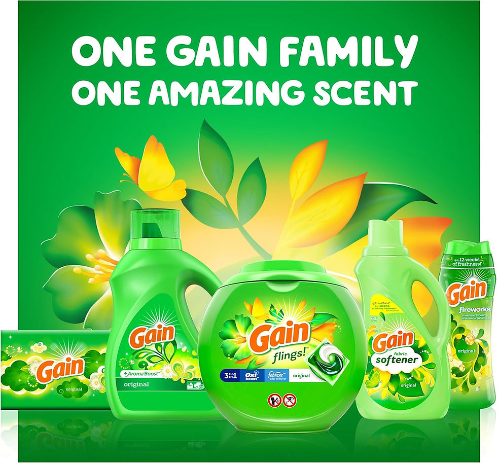 Thumbnail: Gain + Aroma Boost Laundry Detergent Liquid, Original Scent, 107 Loads, 154 fl 