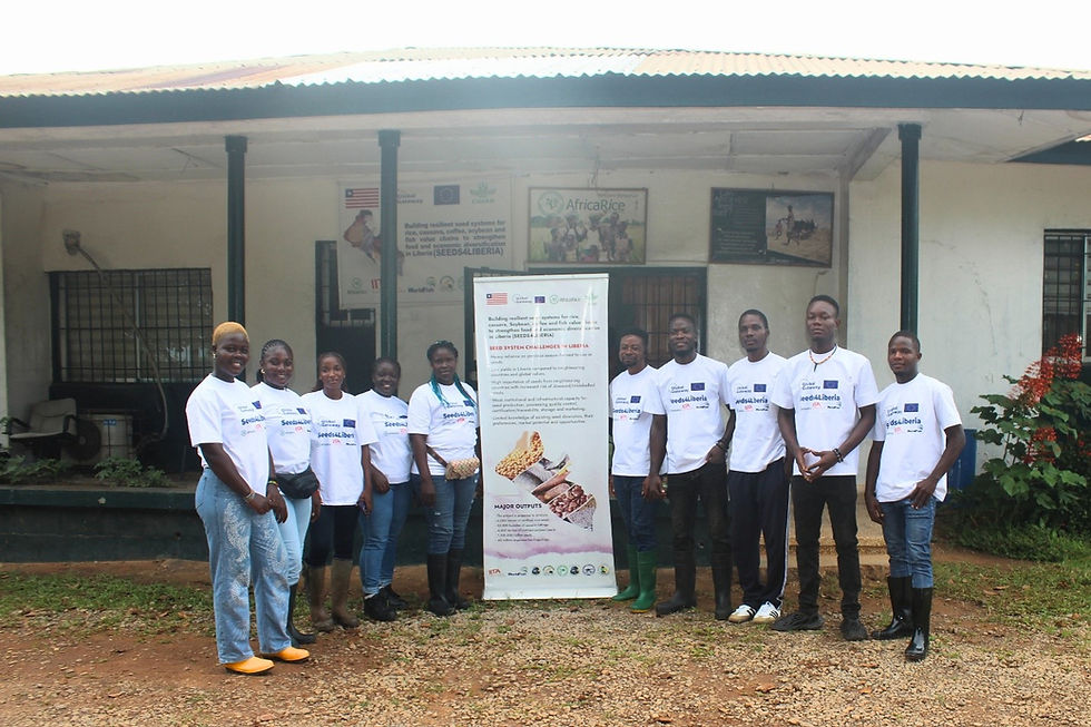EU-funded Seeds4Liberia Project Welcomes Second Batch of Interns for Capacity Strengthening
