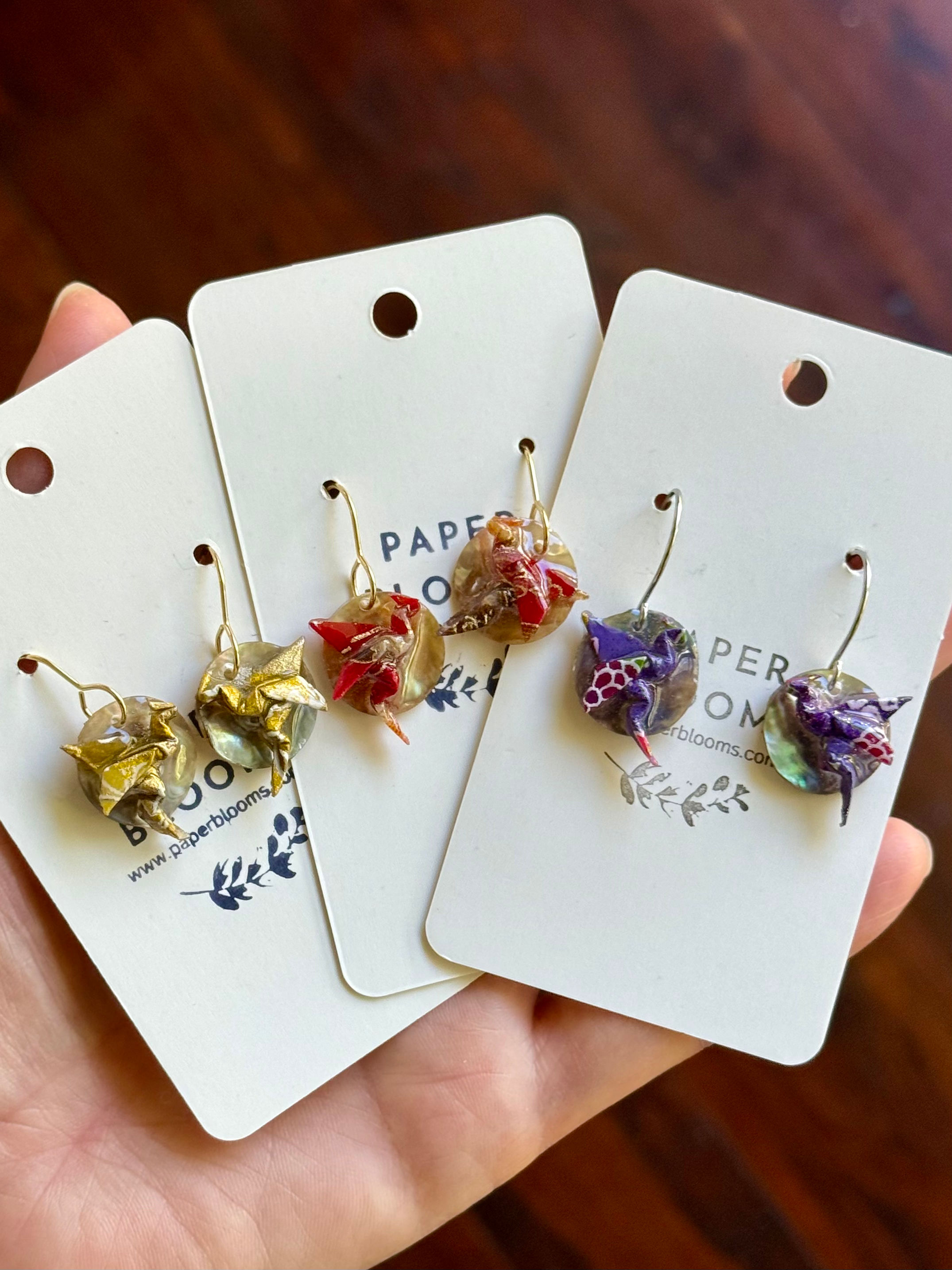 Special Edition Dragon Earrings (mini side view)