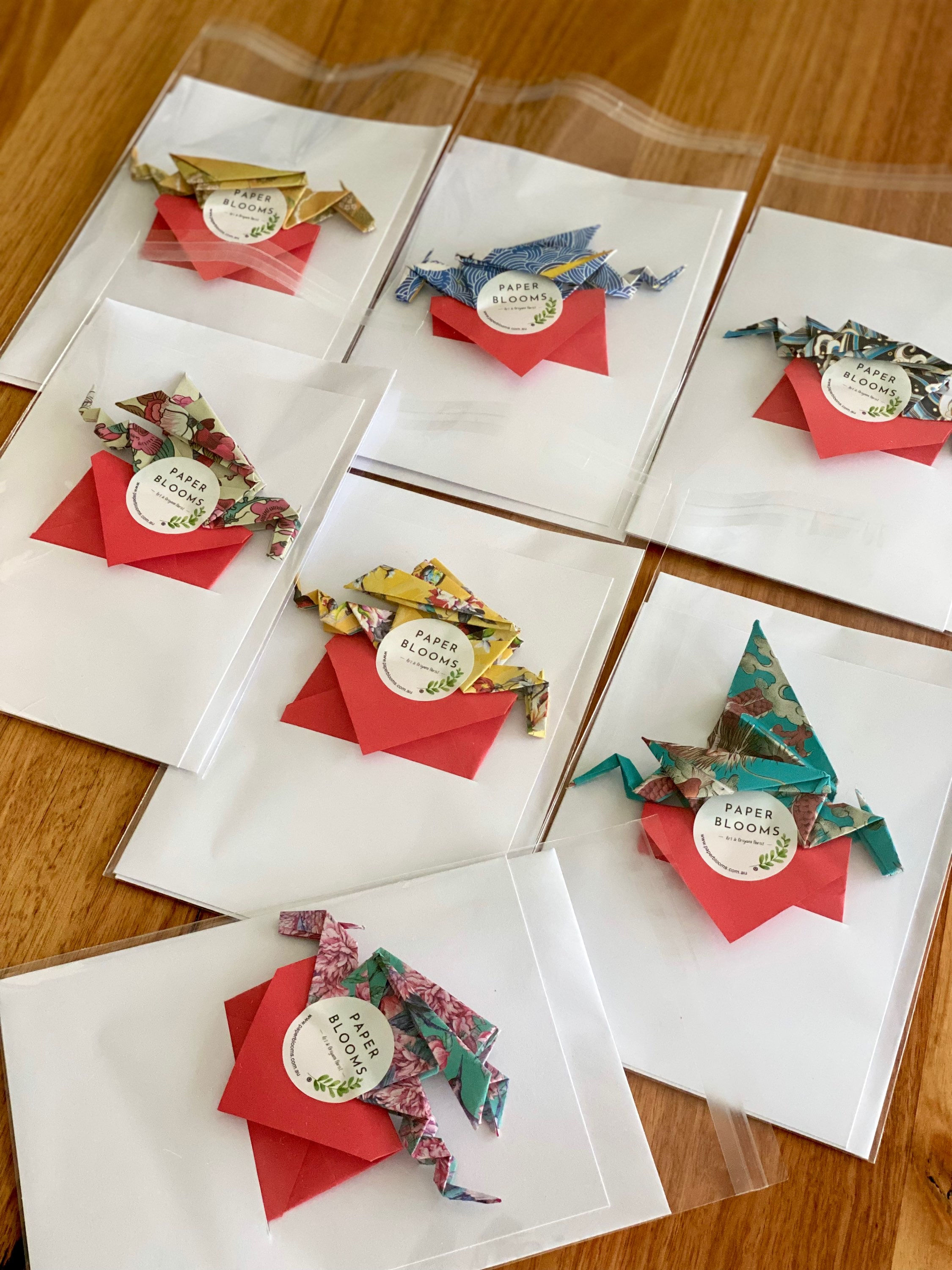 Red Envelope Dragon Card