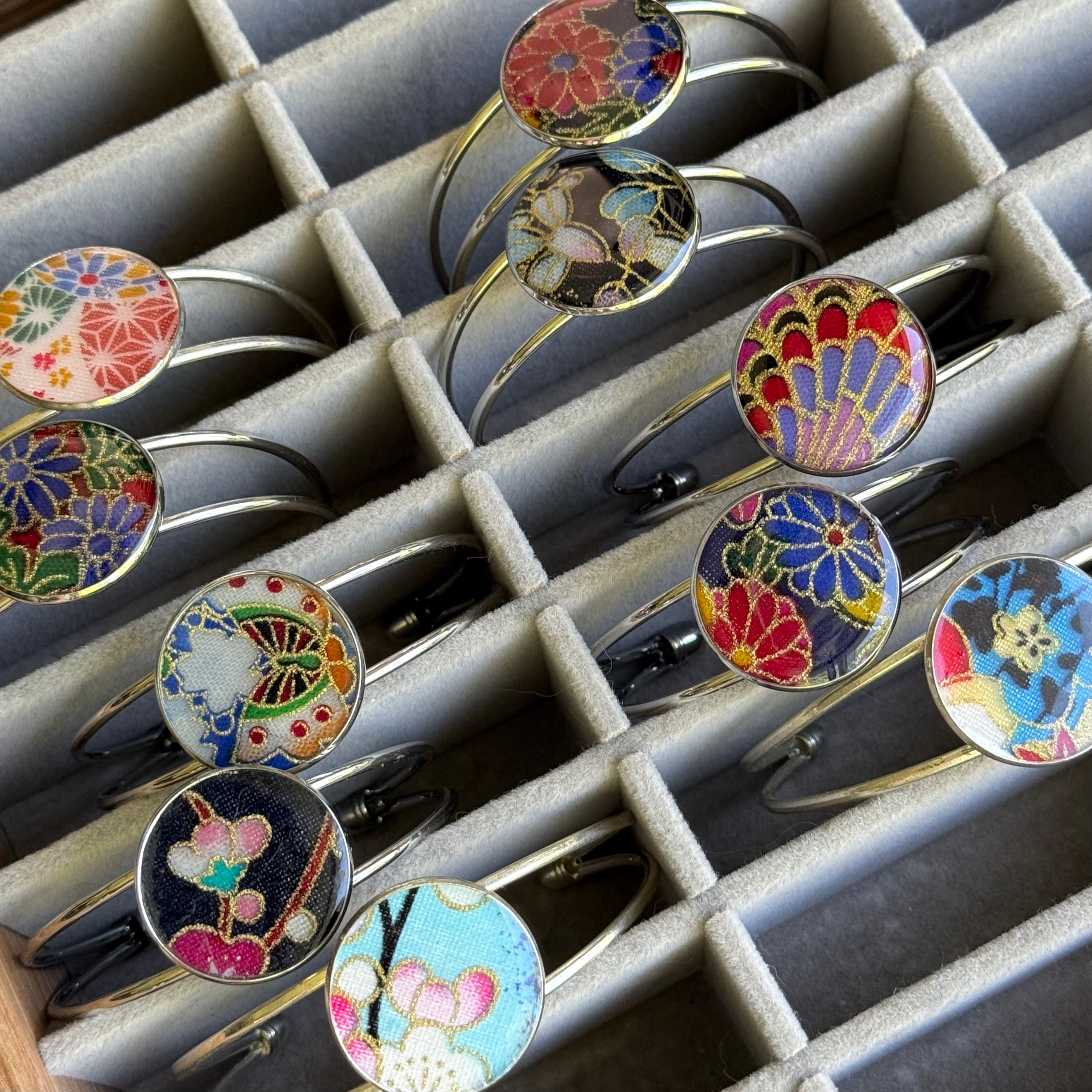 Kimono Cloth Bracelets