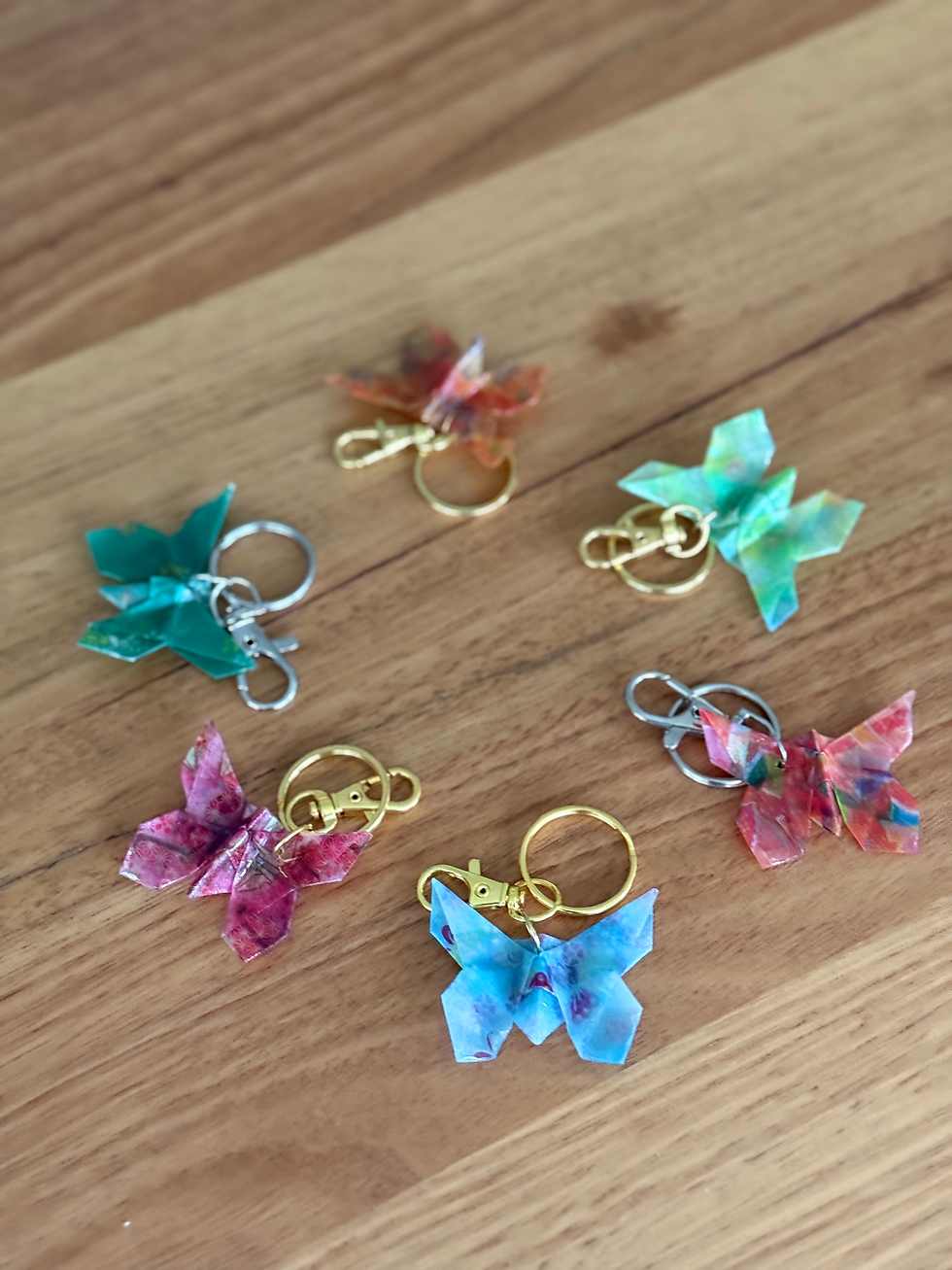 Butterfly Keyring