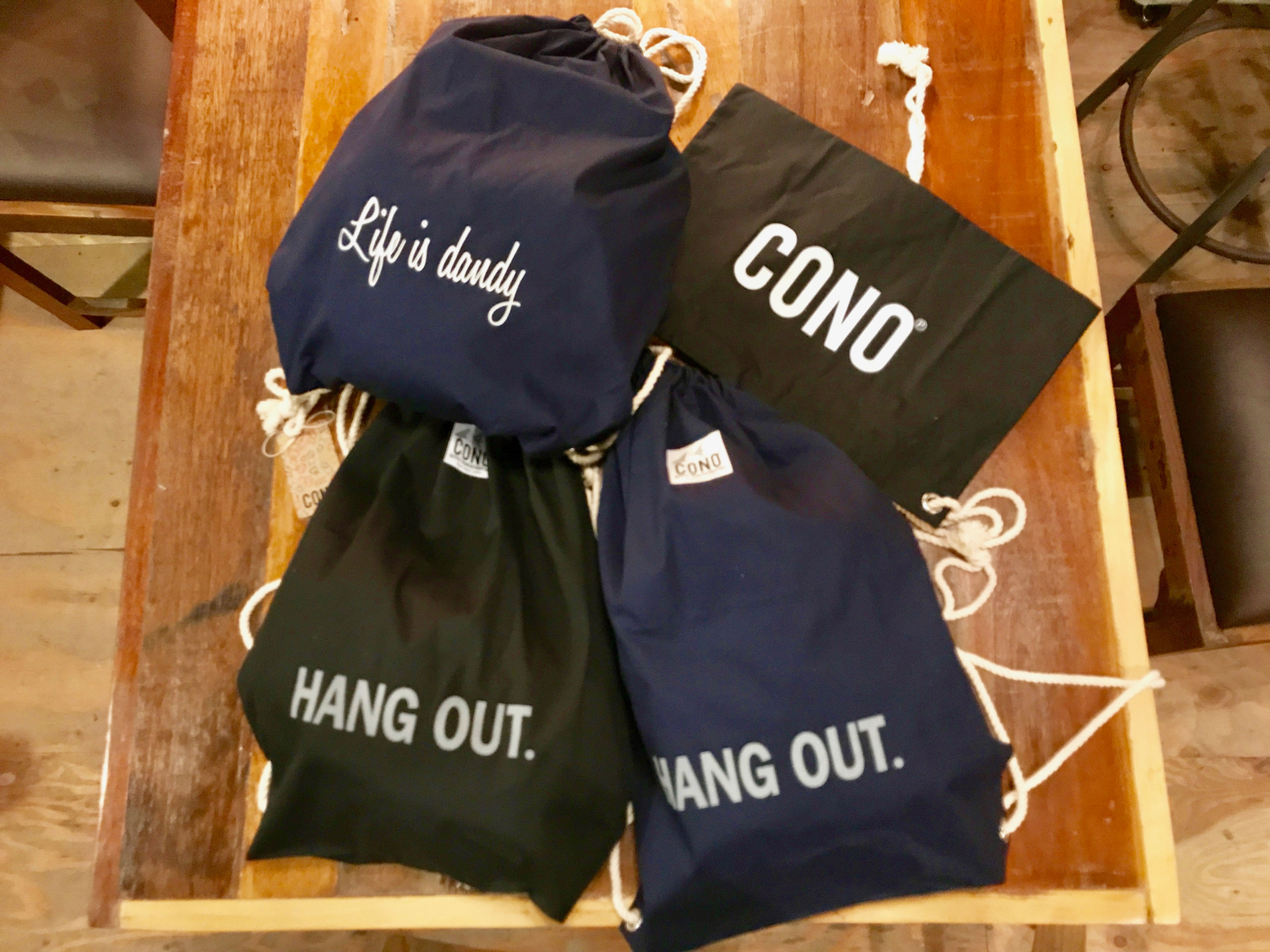 CONO KNAPSACK　4.0oz コットンナップサック