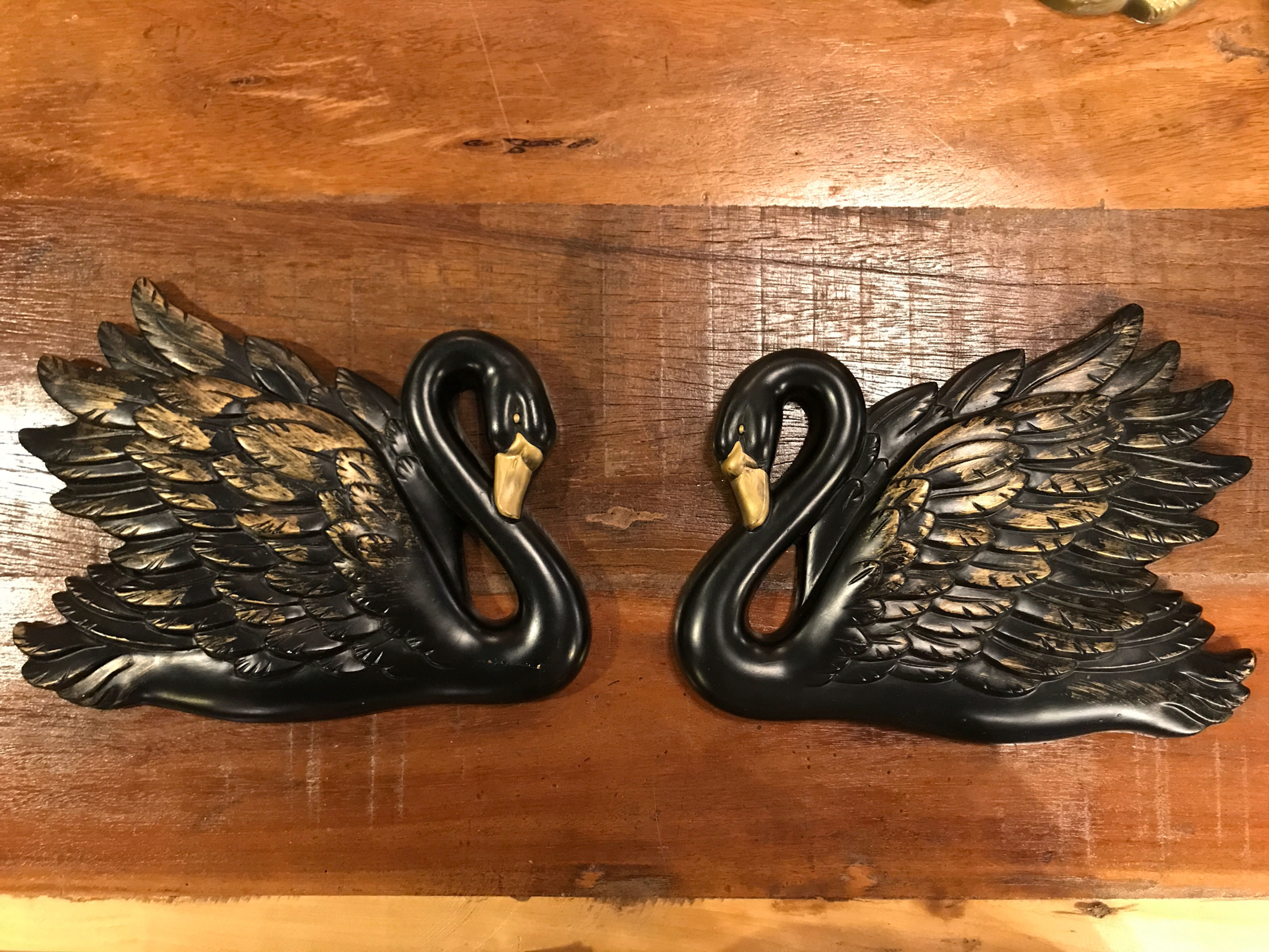 Miller Studios Chalkware black swan