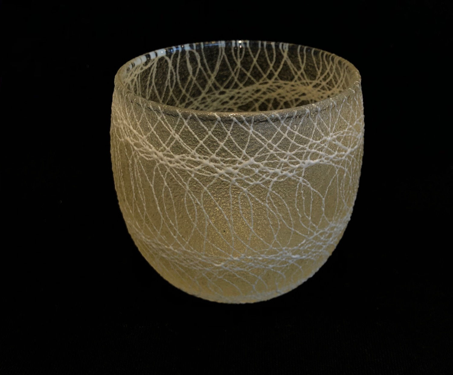 48 RUBBER SPAGHETTI STRING ROUND ROCK GLASS
