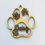 Thumbnail: Personalized Paw Print Wooden Ornament