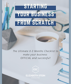 build your biz checklist cover