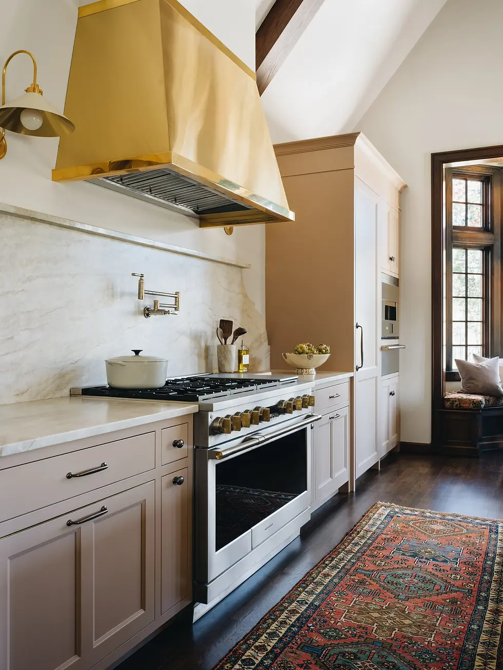 British inspired kitchen design for the Park Hills Project by Jean Stoffer Design/Stoffer Photography.
