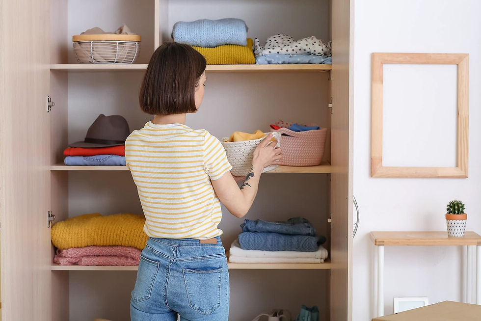 home organising and decluttering