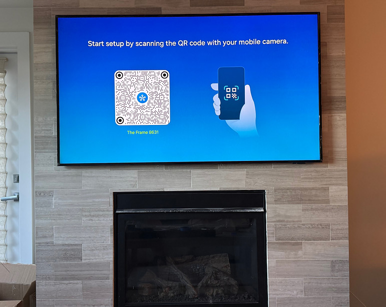 samsung-frame-tv-on-tile-fireplace-scottsdale