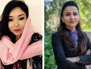 Anita Haidary and Helay Rahimi Appear on Present Tense, Future Perfect Show