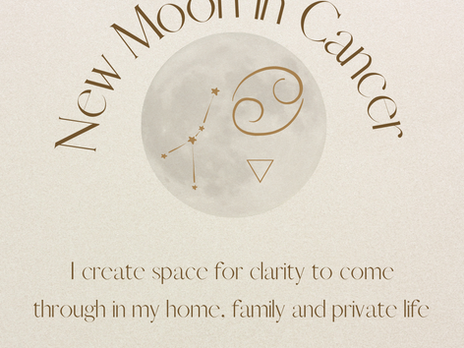 new moon in cancer