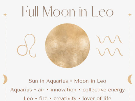full moon in leo