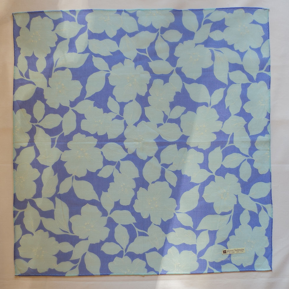 Thumbnail: Blue flower Pierre Balmain